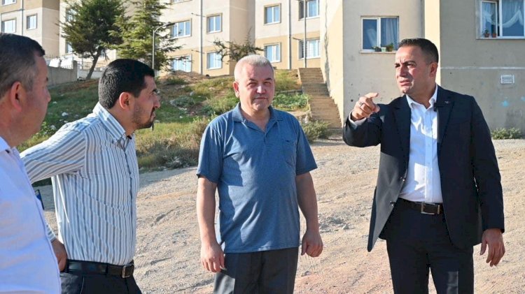 Erdoğan çalışmaları inceledi