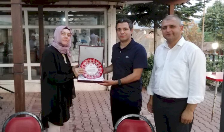 Ayvacık’ta veda yemeği düzenlendi