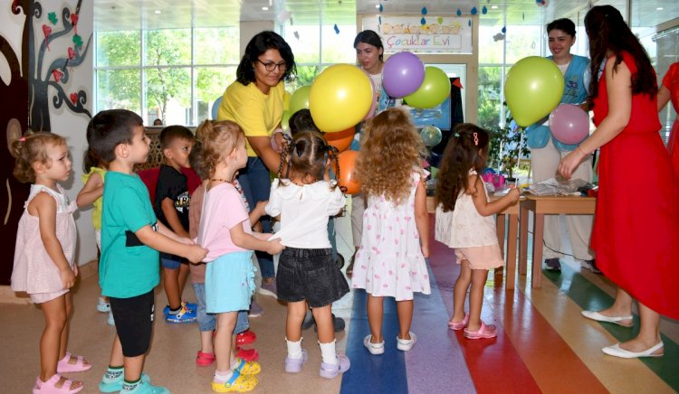 Minikler kreşte heyecan dolu anlar yaşadı