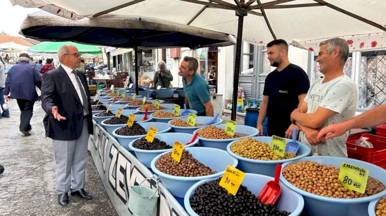 Özacar esnafın taleplerini dinledi