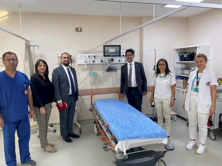 İşbirliği kapsamında ÇOMÜ Hastanesine destek sağlandı