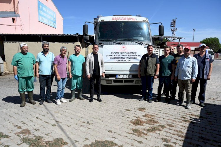 Bigalı yetiştiricilerden örnek davranış