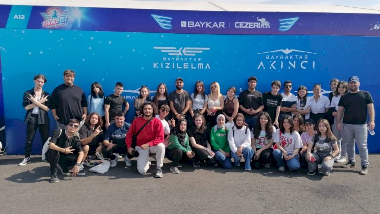 Öğrencilerin rotası Teknofest oldu