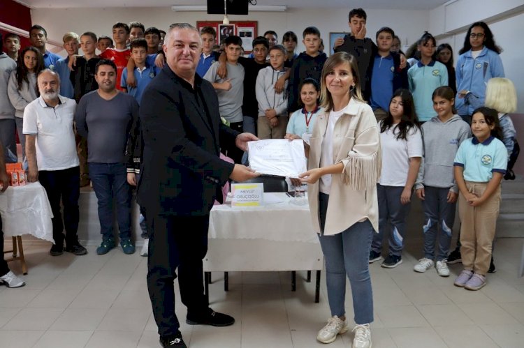 Başkan Oruçoğlu öğrencilerle tecrübelerini paylaştı