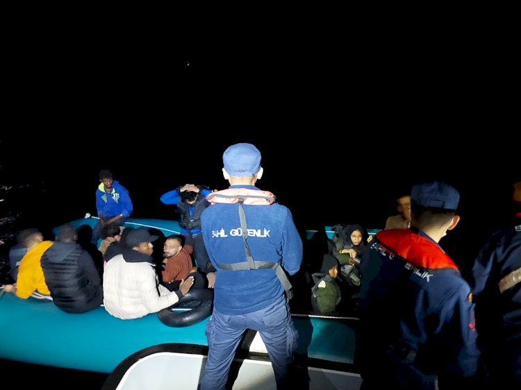 Operasyonda 21 kaçak göçmen yakalandı