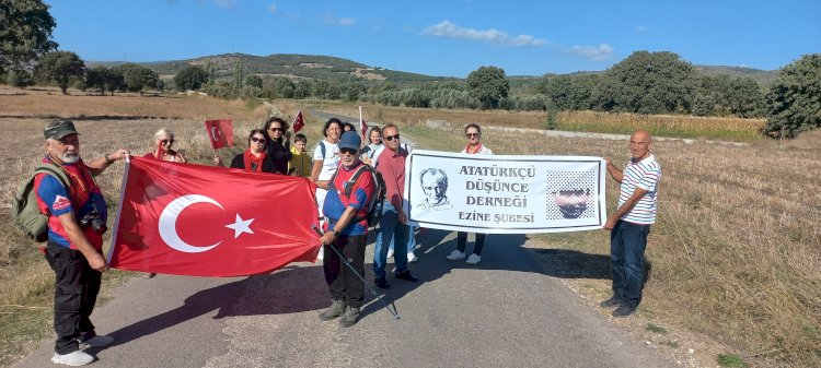 Doğa Yürüyüşünde buluştular