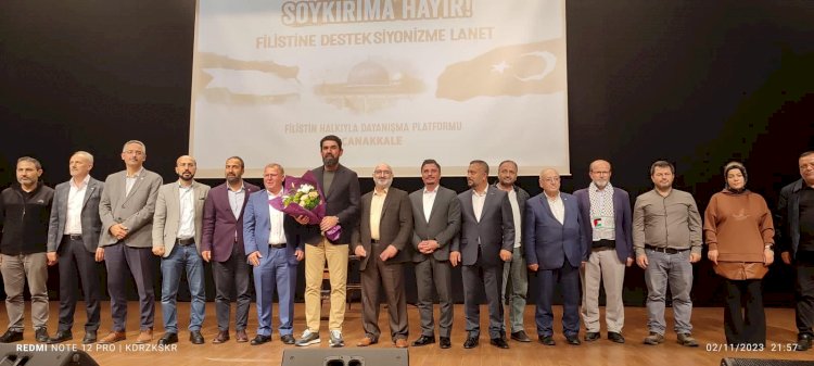 Özen; “Filistinli kardeşlerimiz yalnız değildir!”