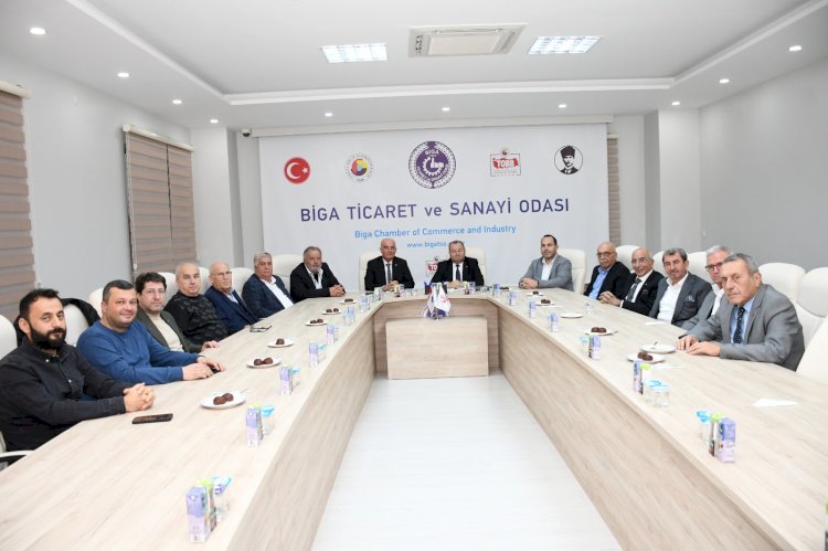 Biga TSO’da tarihi toplantı