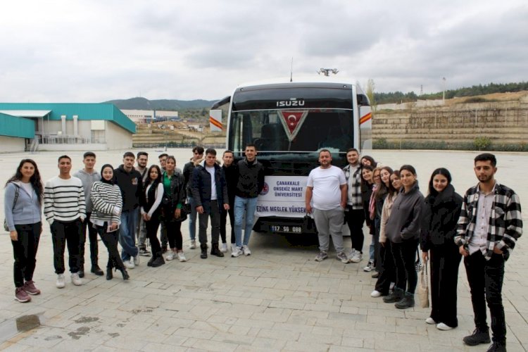 Ezine MYO’dan öğrencilere fuar gezisi