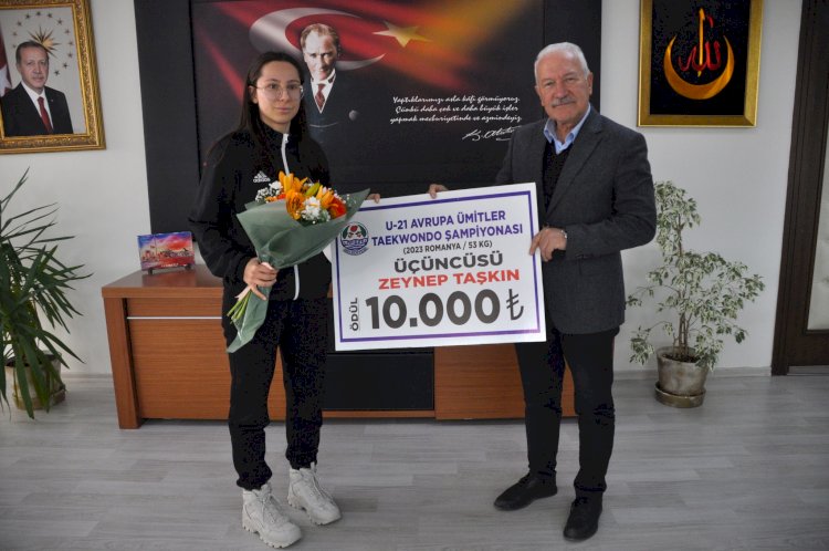 Zeynep Taşkın onurlandırıldı