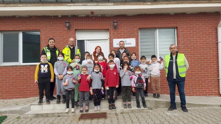 Öğrenciler Atıksu Arıtma Tesisi’ni gezdi
