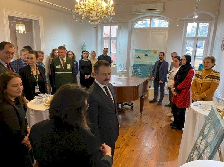 Eserler beğeniye sunuldu