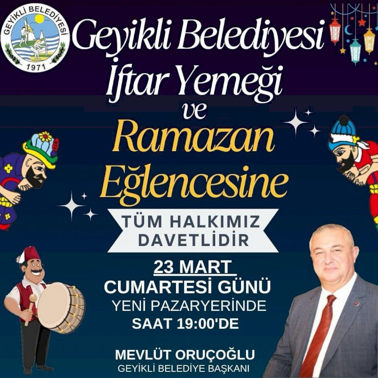 Geyikli Belediyesi’nden iftar