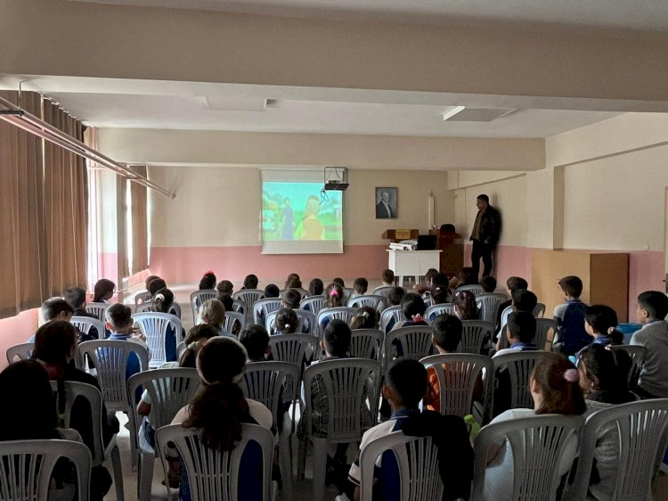 Geyikli’de öğrencilere KKKA eğitimi