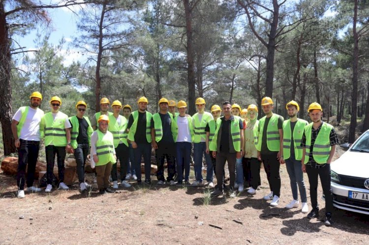 Ormancılık Bölümü öğrencilerine eğitim düzenlendi