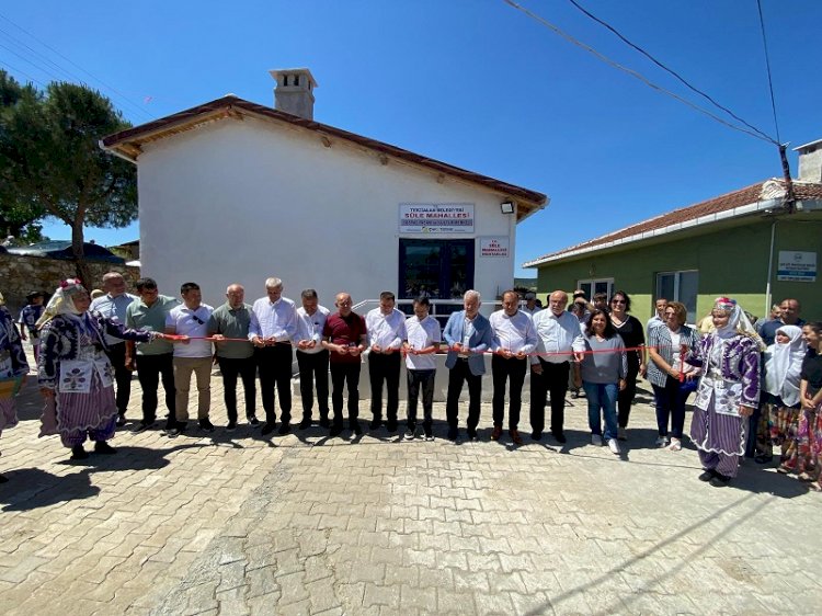 Sosyal yaşam merkezi ve muhtarlık binası hizmete girdi