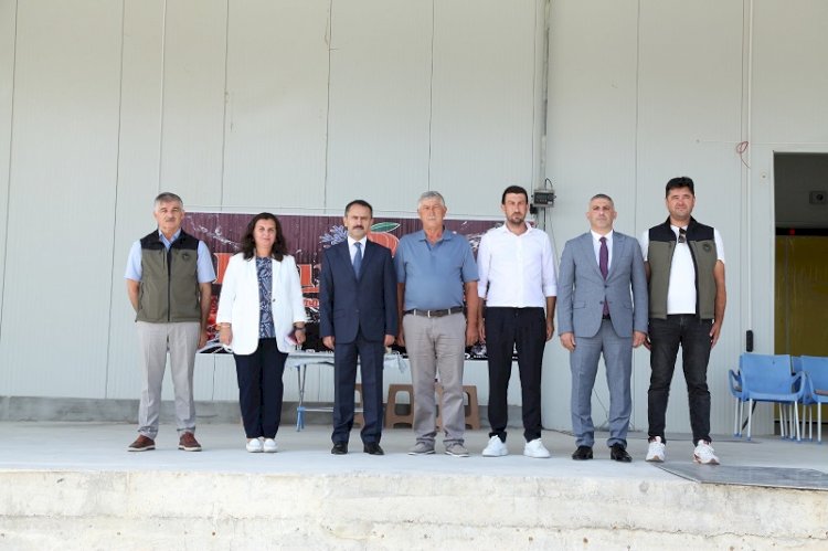 Hibe desteği alan işletmeyi inceledi