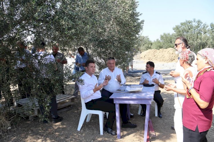 Geyikli halkına aşure dağıtıldı