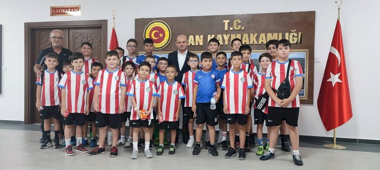 Kaymakam Nebioğlu genç sporcularla buluştu