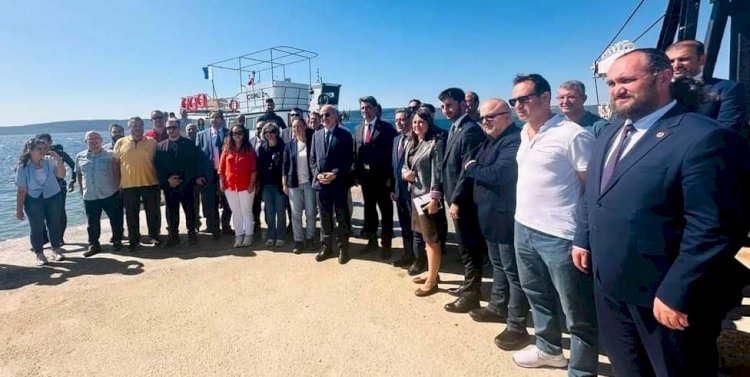 BAŞKAN ÖZVAR, ÇOMÜ’NÜN İSTAKOZ PROJELERİNİ İNCELEDİ