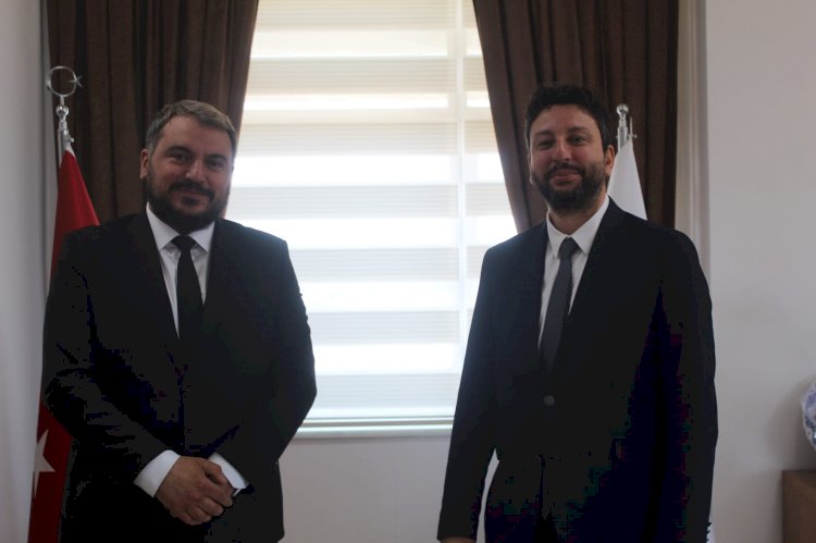 Baştürk’ten Başhekim Pek’e Tebrik Ziyaret