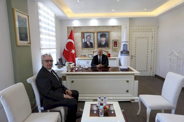 Başkan Hasan Cem ATILGAN'dan, Vali Ömer Toraman’ a, hayırlı olsun ziyareti