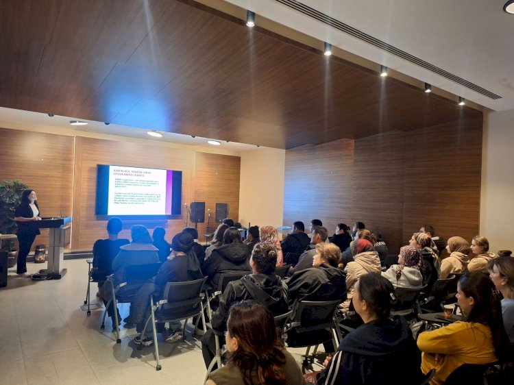Fabrika Çalışanlarına Kadına Yönelik Şiddet ve KADES eğitimi verildi