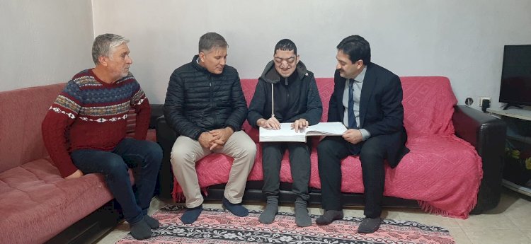 Ezine İlçe Müftülüğünden Dünya Engelliler Günü ziyareti