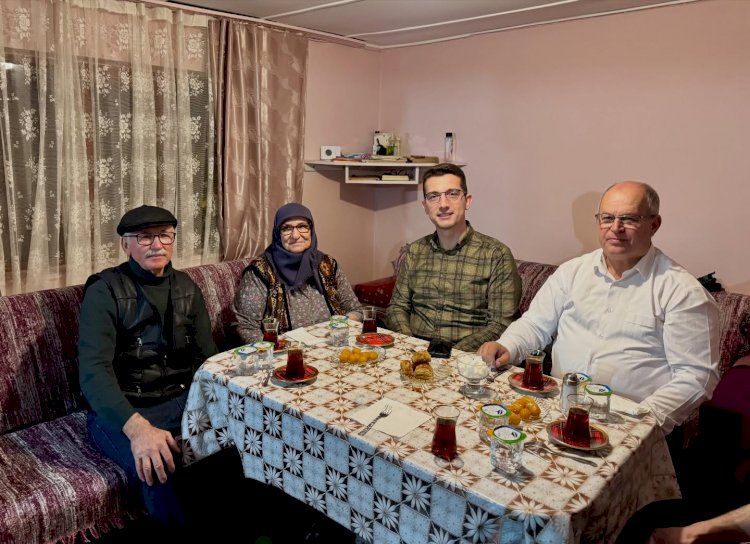 Kaymakam Kaptanoğlu’ndan Kıbrıs Gazisi Recep Kıral’a iftar ziyareti